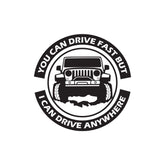 Classic Jeep Life Sticker for Vehicles